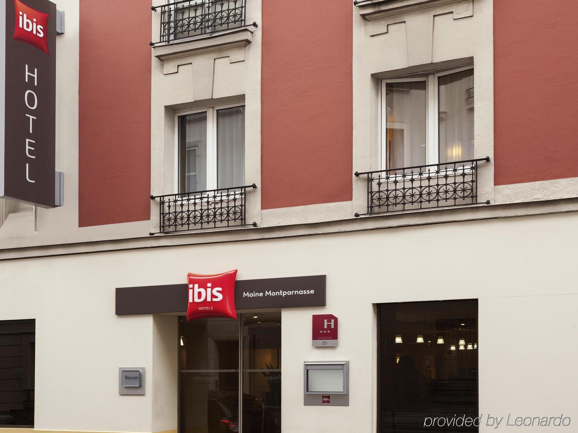 Hotel Ibis Maine Montparnasse Paříž Exteriér fotografie